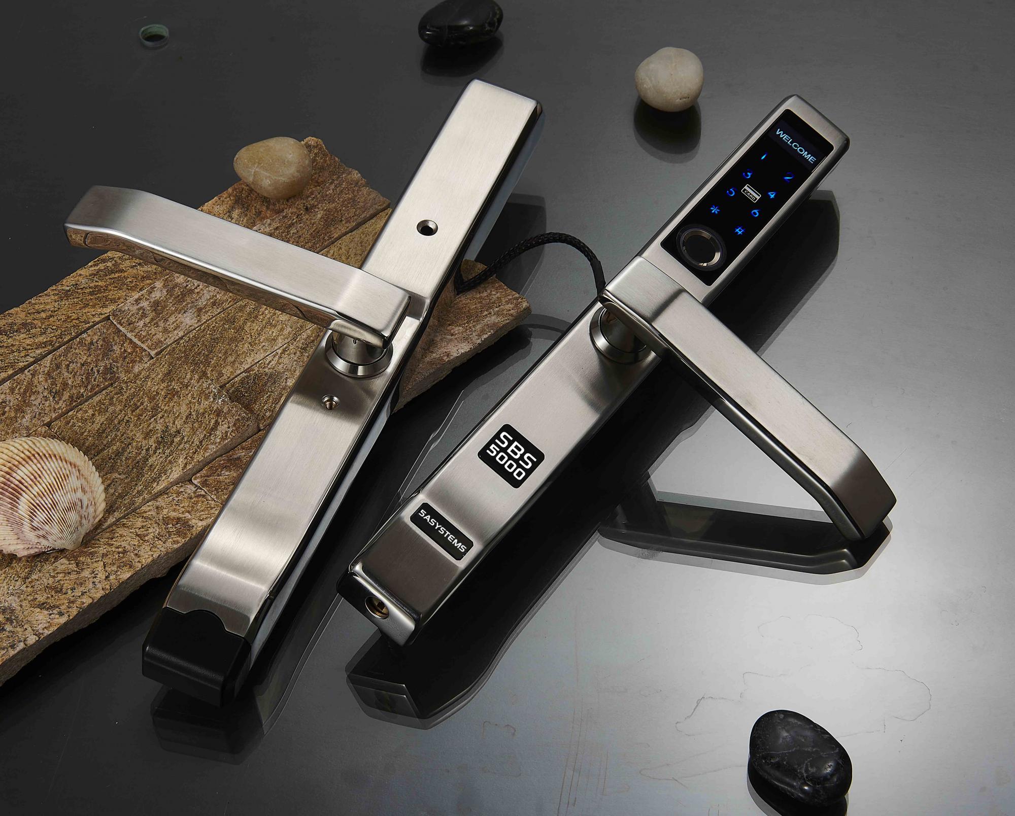 1. Khoá cửa điện tử 5A SBS5000 đa dạng các phương thức mở khoá