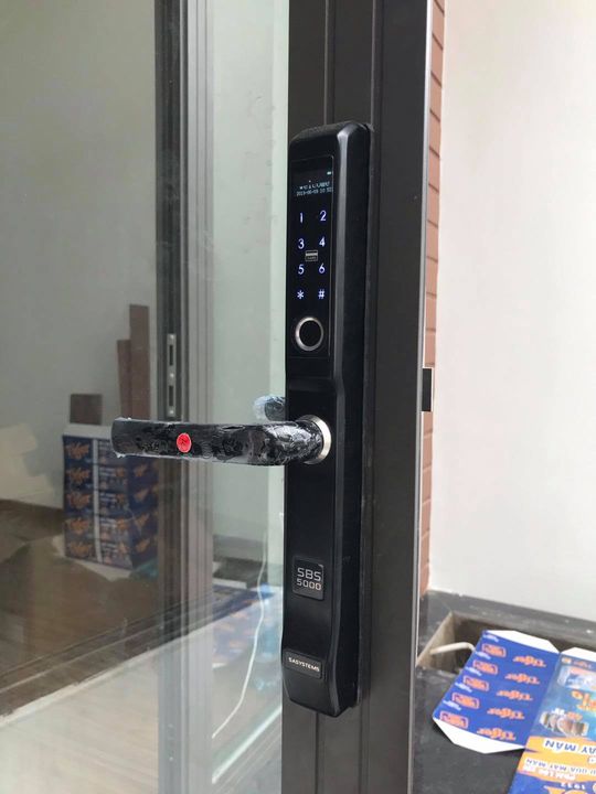 3. Khoá vân tay 5asystem 5A SBS5000 lắp đặt phù hợp nhiều kiến trúc nhà
