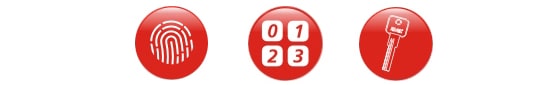 2. Khoá vân tay ADEL DIY-3398 sở hữu 3 chế độ mở cửa tiện lợi