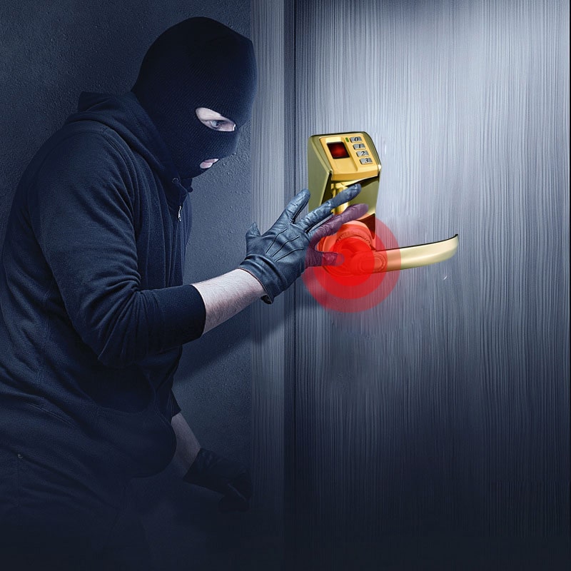 6. Khoá vân tay ADEL 3398 có tính bảo mật cao