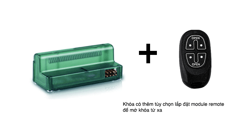 Mở khoá điện tử Gateman F10 với 3 cách tiện lợi