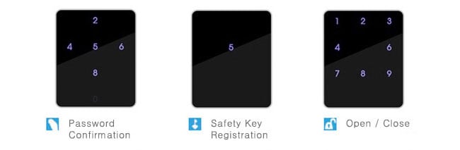 Khoá cửa Gateman-F100 với mã số ảo ngăn chặn hành vi kẻ xấu