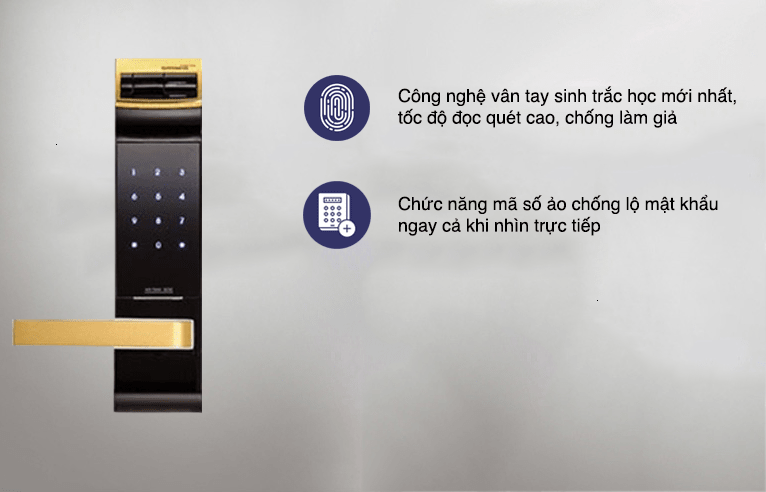 4. Công nghệ vân tay Life-scan có tính bảo mật cao
