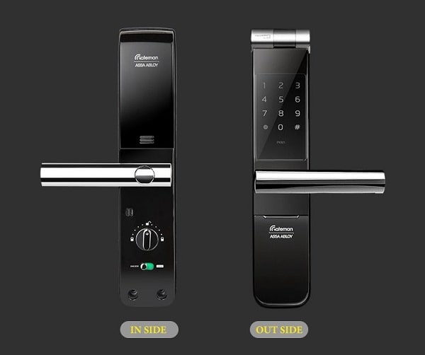 1. Kiểu dáng sang trọng, thẩm mỹ, độ bền cao trên khoá vân tay Gateman FK521