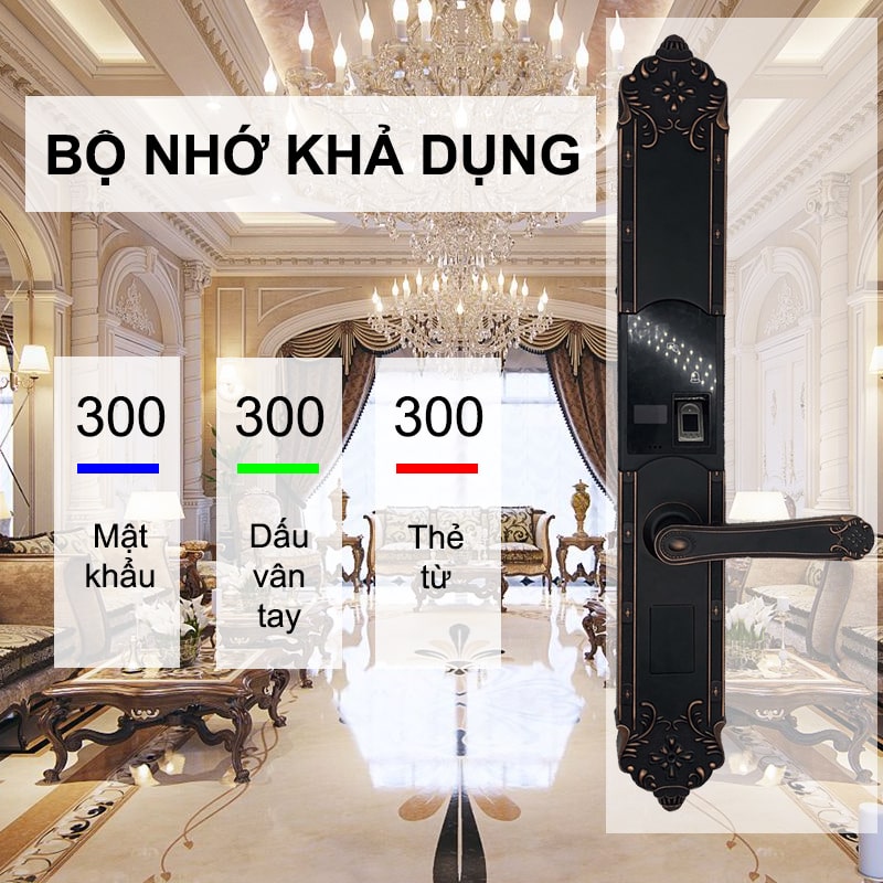 4. Dung lượng bộ nhớ lưu trữ cực lớn