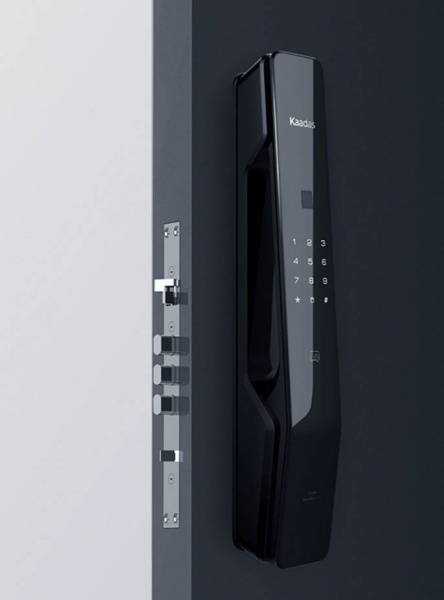 Lắp đặt khoá cửa vân tay Kaadas KX-T trên nhiều chất liệu cửa