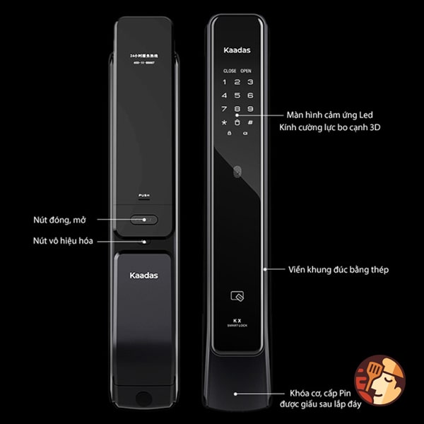 Thiết kế sang trọng, đẳng cấp, độ bền và tính thẩm mỹ cao