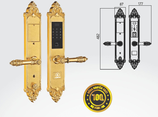 1. Thiết kế sang trọng, đẳng cấp, độ bền tuyệt đối