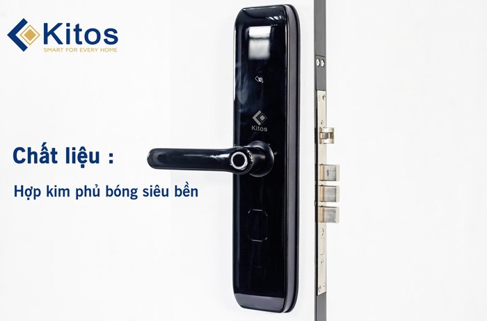2. Thiết kế sang trọng, thẩm mỹ trên khoá cửa thông minh KT-A10
