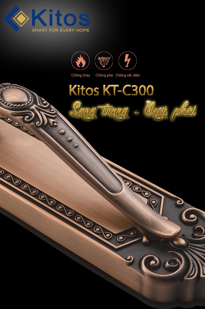 6. Tính năng tiện ích trên khoá cửa vân tay Kitos KT-C300