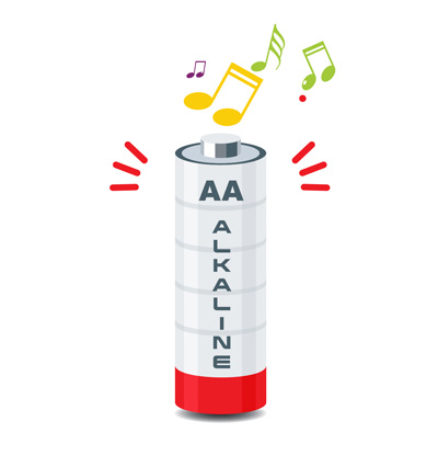 Hệ thống cảnh báo pin yếu và chức năng tăng giảm âm lượng tiên tiến