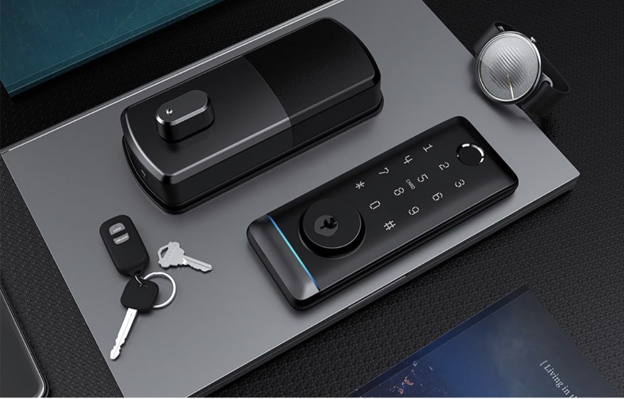 1. Khoá vân tay MILLER F3500-WP có thiết kế sang trọng lịch lãm