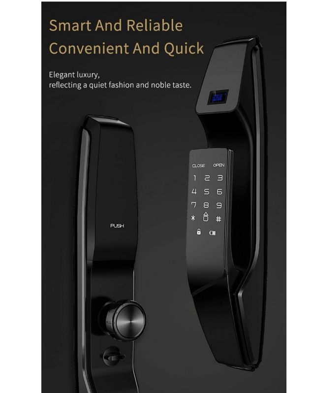 4. Thông tin chi tiết khóa cửa thông minh MILLER F6000