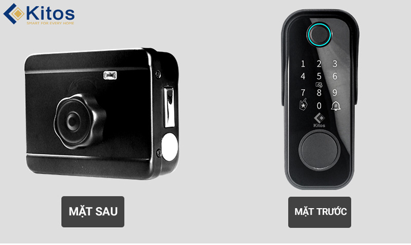 Khoá vân tay cửa cổng Kitos KT-DL03 Pro