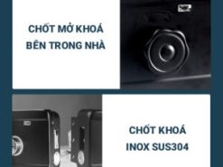 Khoá vân tay cửa cổng Kitos KT-DL03 Pro