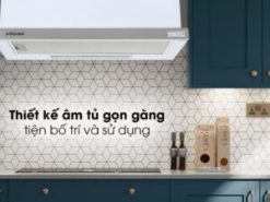 Máy hút mùi Kocher K-6270 - Có màu trắng xám trang nhã
