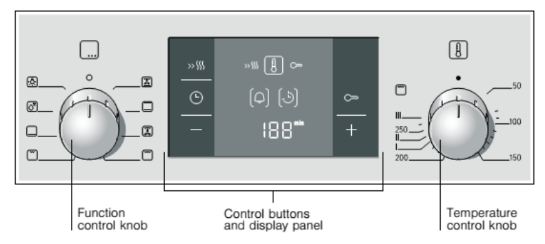 3. Lò nướng Bosch dễ dàng sử dụng