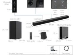 Loa thanh soundbar LG 4.1 SN5R 520W