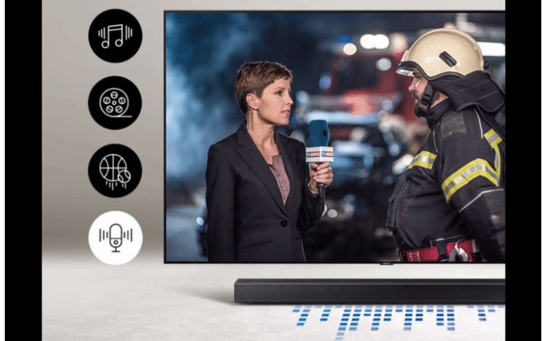 Loa âm thanh Sony HW-T420 giúp  tối ưu âm thanh với từng nội dung hiển thị nhờ công nghệ Smart Sound