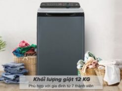 Máy giặt Aqua Inverter 12 kg AQW-FR120HT BK - Khối lượng giặt