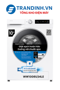Máy giặt Samsung WW10DG6U34LE | AI EcoBubble Inverter 10 kg