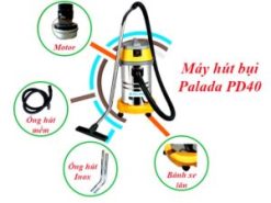 3. Ưu điểm nổi bật của máy hút bụi nhà xưởng PALADA PD40