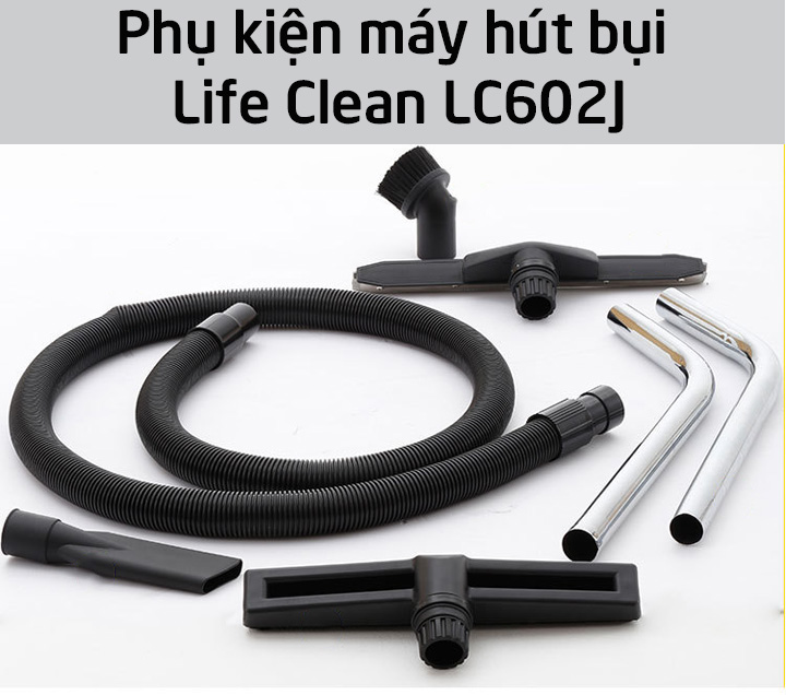 Phụ kiện máy hút bụi công nghiệp LifeClean LC602J