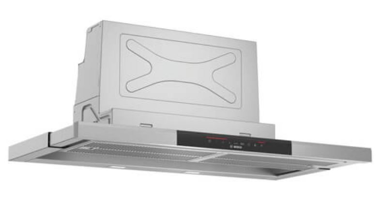 2. Máy hút mùi âm tủ Bosch trang bị động cơ mạnh mẽ