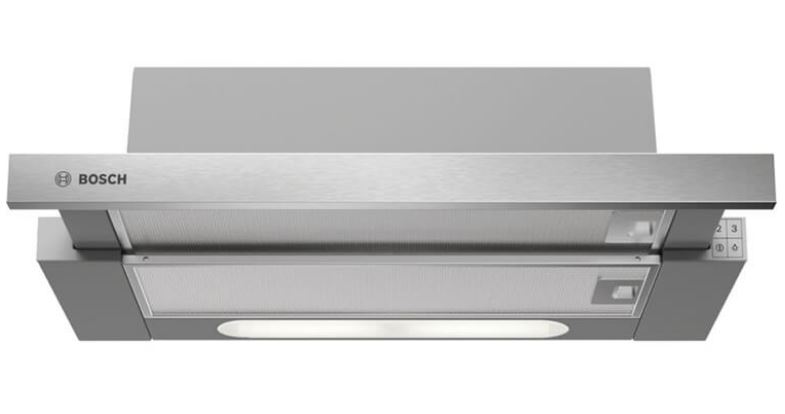 1. Máy hút mùi âm tủ Bosch DHI623GSG thiết kế bắt mắt, sang trọng