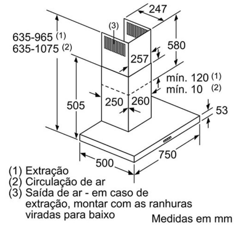 5. Thông số kỹ thuật máy hút mùi độc lập Bosch DWB77IM50