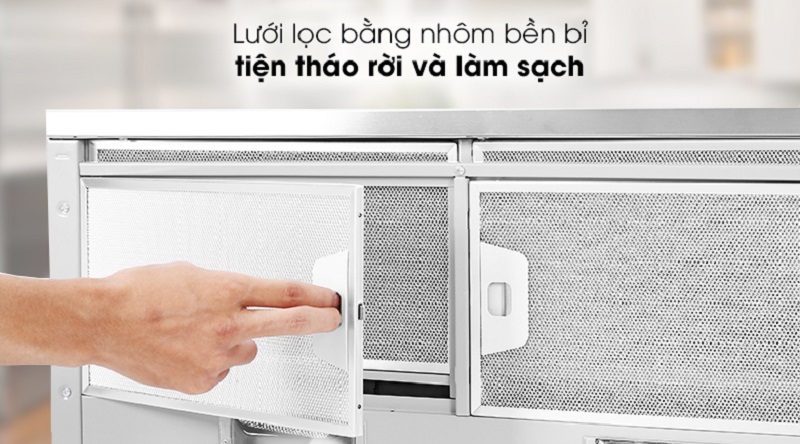 3. Lưới lọc bền bỉ với thời gian