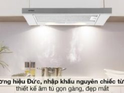 1. Thiết kế âm tủ gọn gàng