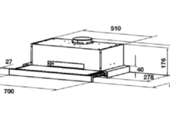6. Thông số kỹ thuật máy hút mùi Hafele HH-TT70A 533.86.817