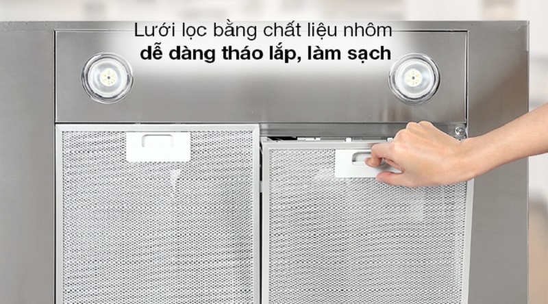 7. Tấm lọc dễ dàng vệ sinh