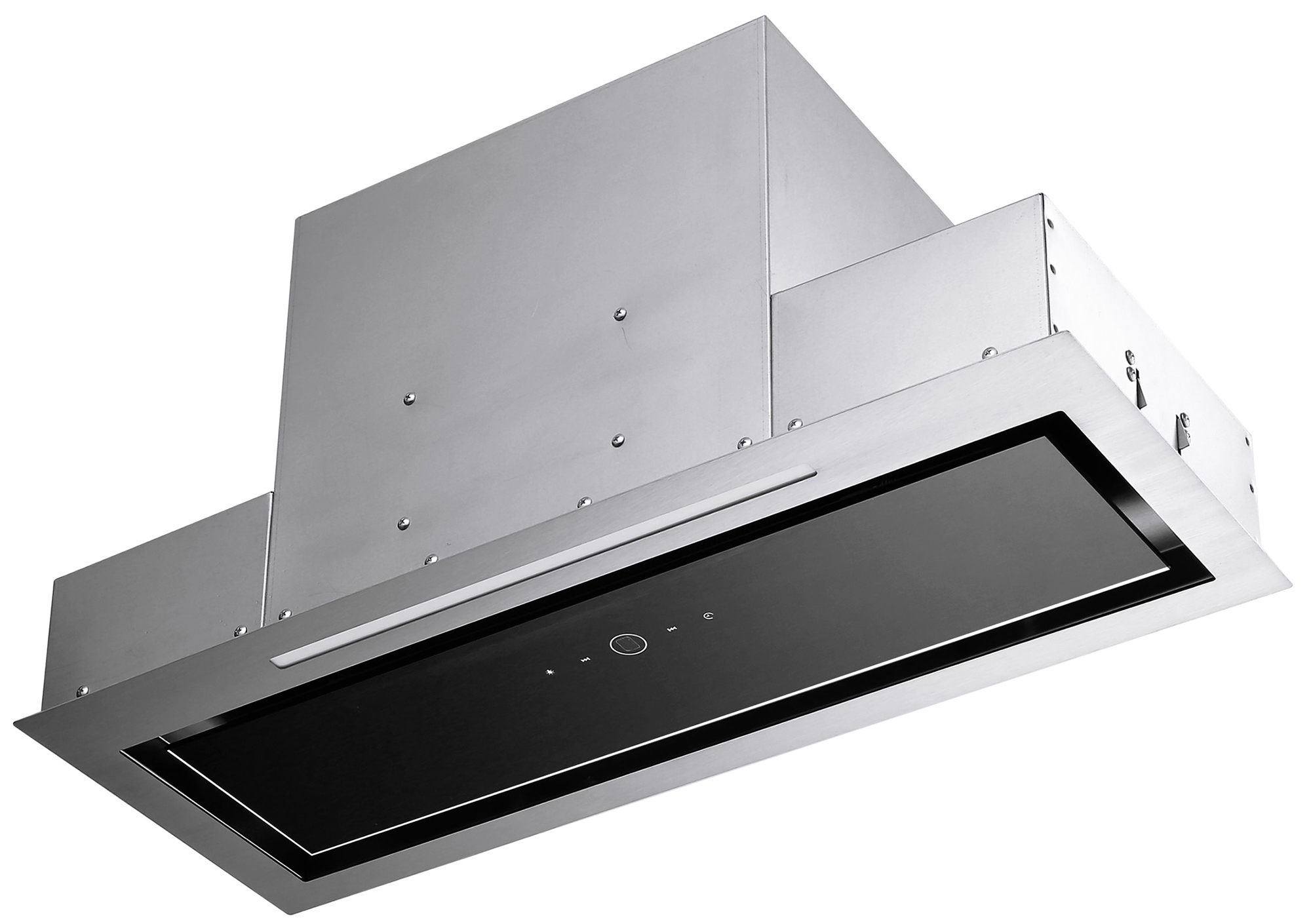 3. Máy hút mùi Kaff KF-BI80PR sở hữu thiết kế âm tủ sang trọng