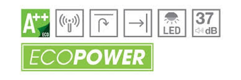 2. Máy hút mùi Teka CNL 9815 PLUS sử dụng động cơ EcoPower