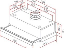 5. Thông số kỹ thuật máy hút mùi Teka TL 6420