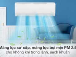 Điều hòa LG Inverter 8800 BTU V10WIN - Khả năng lọc không khí