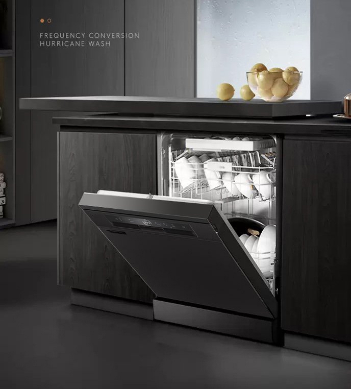 1. Thiết kế độc lập, khoang chứa đồ rộng rãi, sức chứa lên tới 13 bộ đồ ăn Châu Âu.