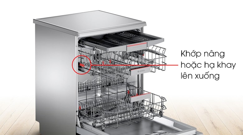 10. Các tính năng nổi bật khác trên máy rửa bát Bosch SMS46MI05E
