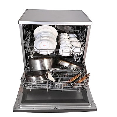 Công suất rửa sạch 12 bộ đồ Châu Âu tương đương 2 bữa ăn gia đình Việt