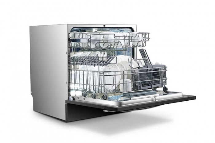 5. Máy rửa bát Kaff KF-BISMS8 trang bị 6 chương trình rửa cơ bản và 2 chương trình đặc biệt.