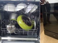 4. Khả năng diệt khuẩn cao 99%, độ ồn thấp của máy rửa bát Kaff KF-BISMS8.