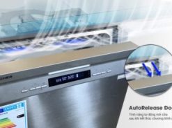 5. Chế độ tự động sấy khô sau khi kết thúc chương trình rửa.