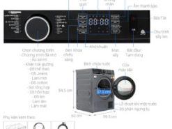 Máy sấy bơm nhiệt Toshiba 10 kg TD-BK110GHV(MK)