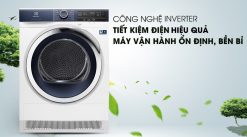 Máy sấy Electrolux Inverter 9 Kg EDH903BEWA
