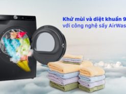 Khử mùi, diệt khuẩn 99.9% trên áo quần
