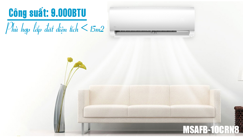 Điều hòa Midea MSAFII-10CRN8 9.000BTU