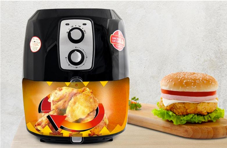 Trang bị công nghệ Rapid Air làm chín thức ăn bằng không khí, hạn chế dầu mỡ