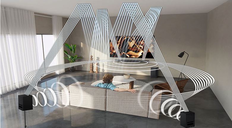 Tổng công suất loa lên đến 546 W đầy mạnh mẽ, hệ thống loa 9.1.4 kênh cho âm thanh sống động chận thực